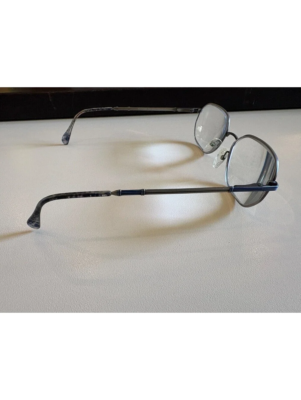 Vintage Australian Optical Gridiron 2 Eyeglasses Frame Matte Gunmetal 57-18-150